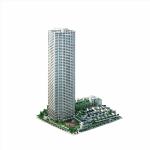 昭和の虫食い地で再開発、増える50階超マンション