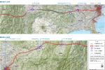 リニア中央新幹線の路線概要図